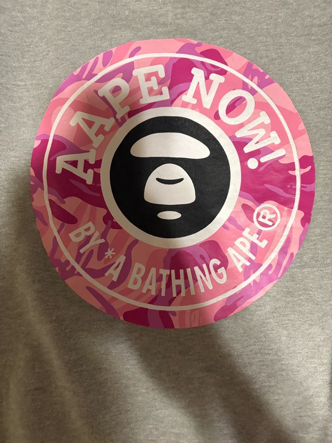 AAPE by A Bathing Ape Grey Sweatshirt - Size M