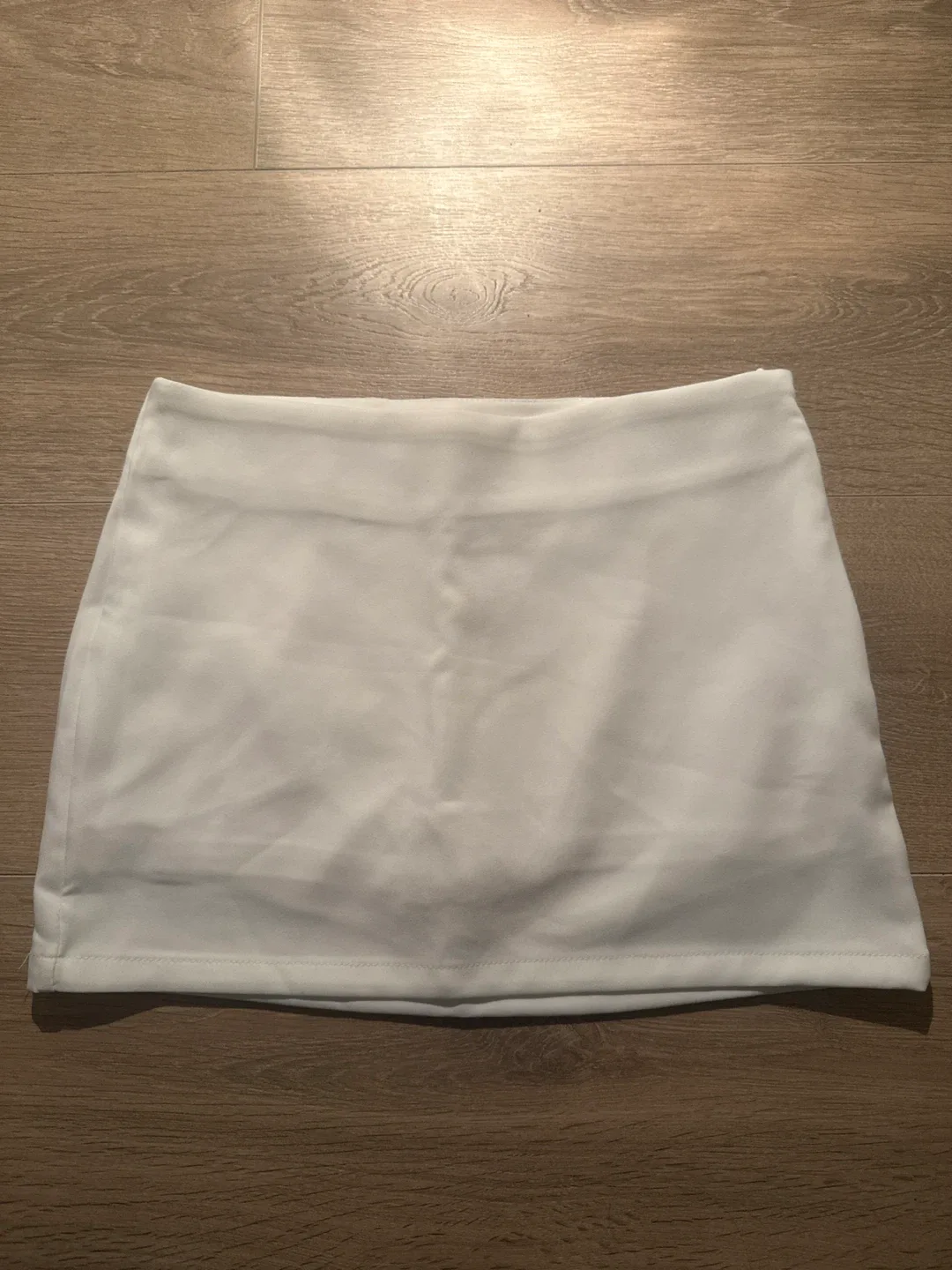 White Mini Skirt