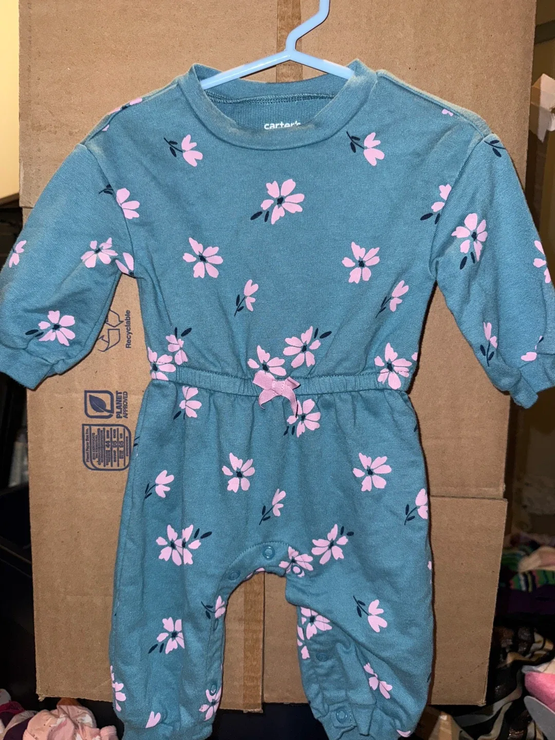Carter's Floral Baby Romper