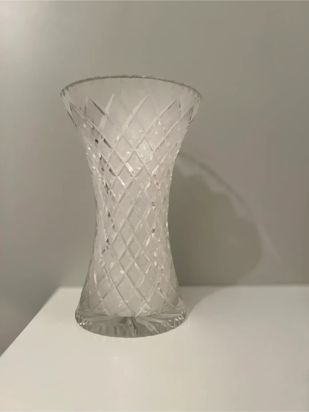 Antique Crystal Vase