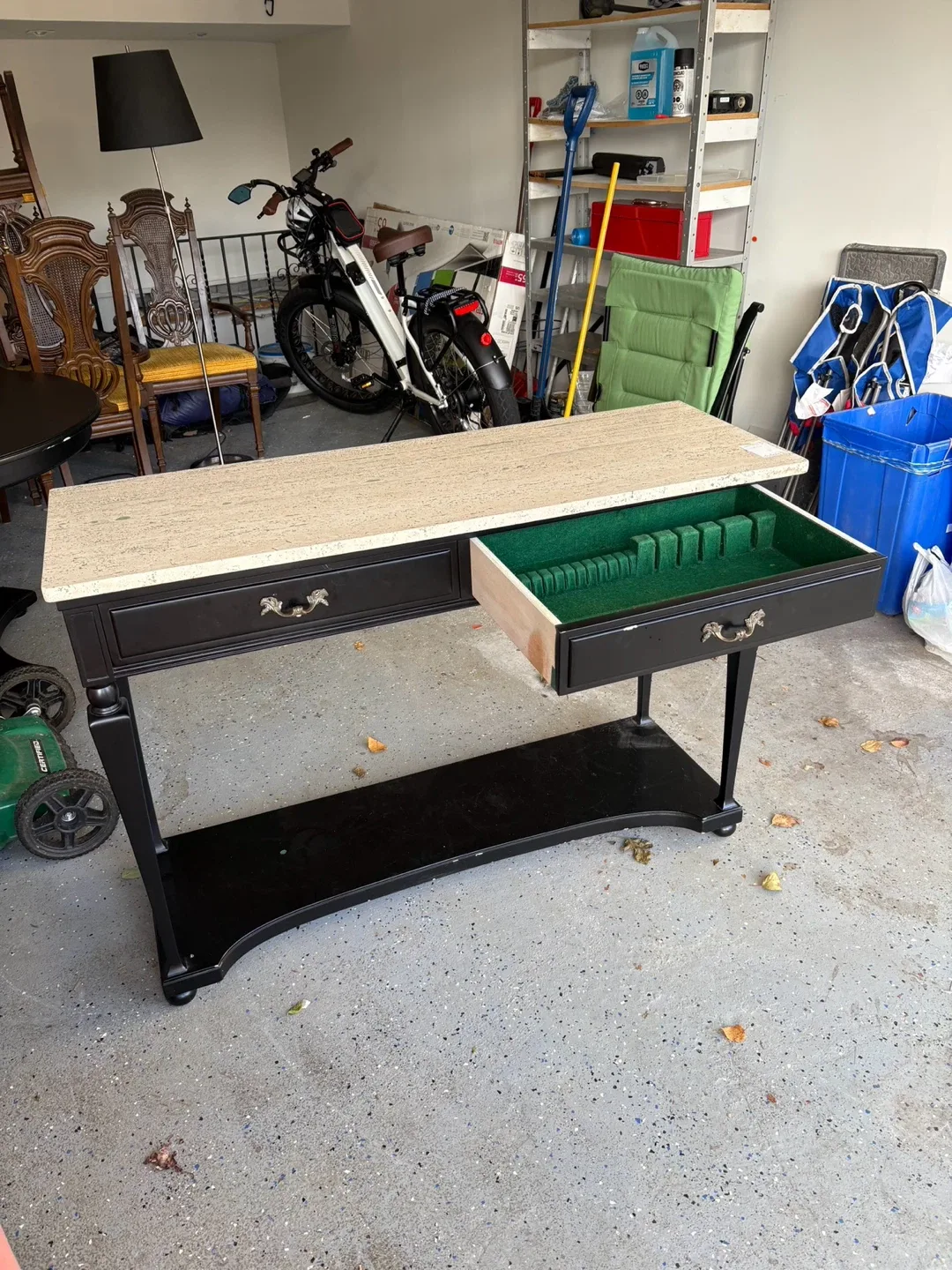 Console Table with Stone Top image indicator(4)