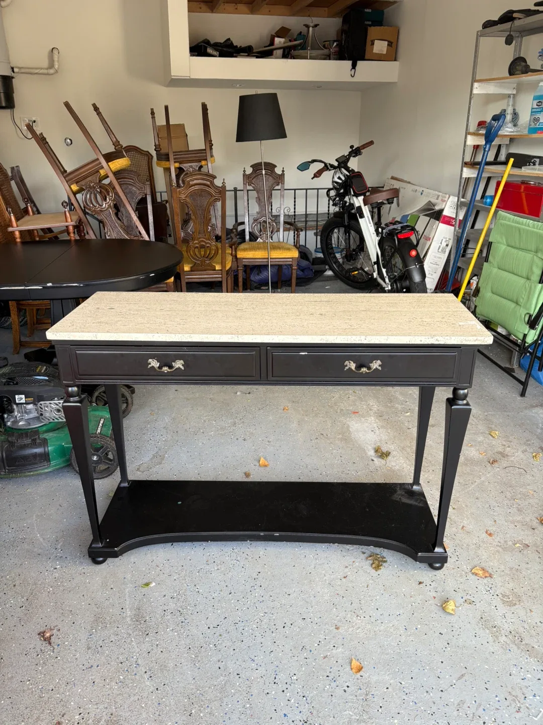 Console Table with Stone Top image indicator(3)