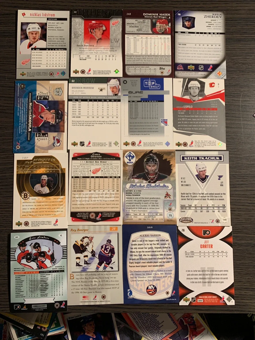 Hockey Trading Cards Lot - NHL Stars image indicator(2)