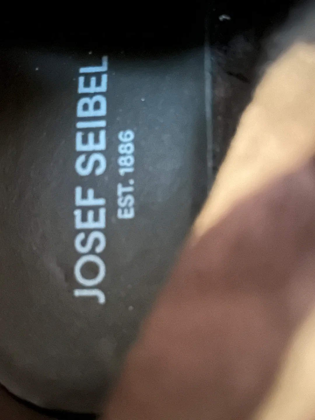 JOSEF SEIBEL  Grey Leather Boots, Size EUR 37/ US6-6.5 image indicator(8)