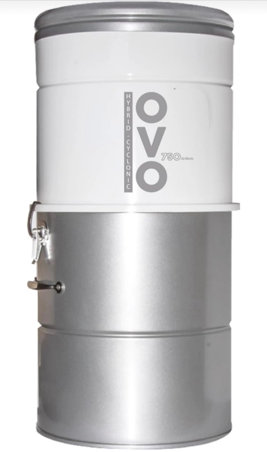 OVO Hybrid Cyclonic Central Vacuum 750 AirWatts - photo 4