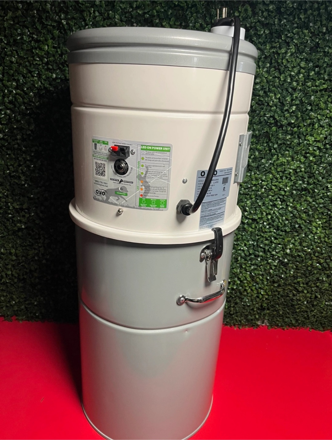 OVO Hybrid Cyclonic Central Vacuum 750 AirWatts - photo 2