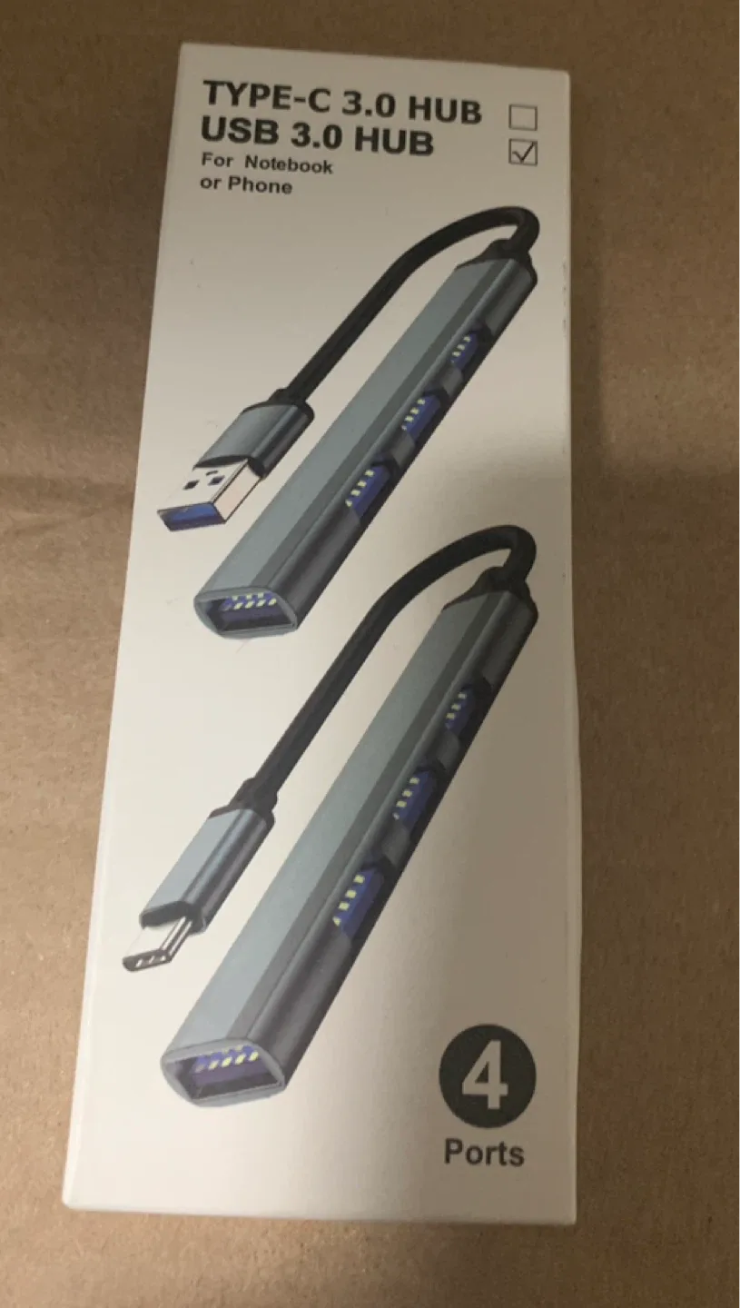 Type-C 3.0 Hub USB 3.0 Hub - 4 Ports