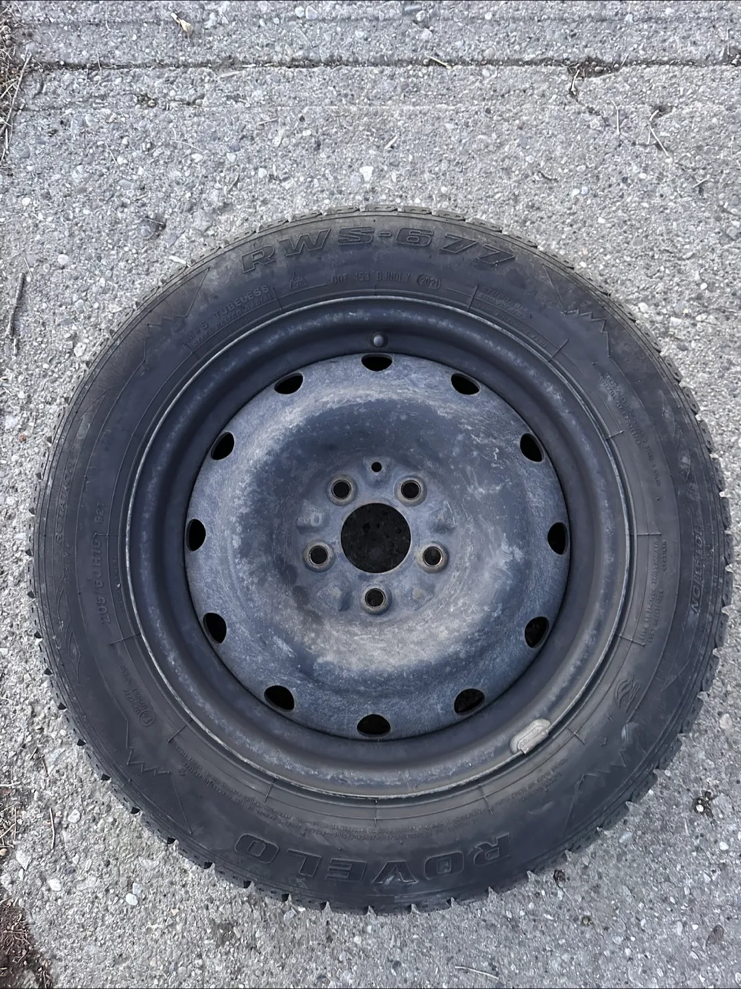 16" steel rims 5x114.3 w/ Winter Tires 205/60R16