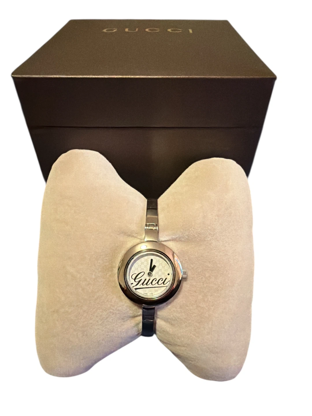 Gucci Ladies silver bangle Watch - photo 2