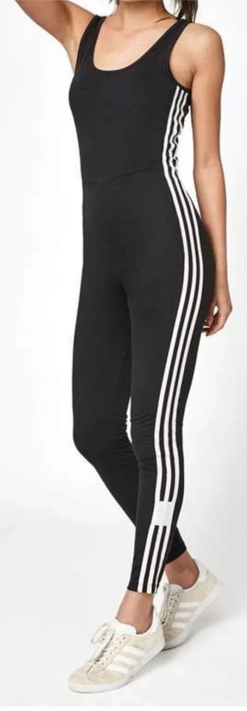 Adidas Black Jumpsuit  Size L/G