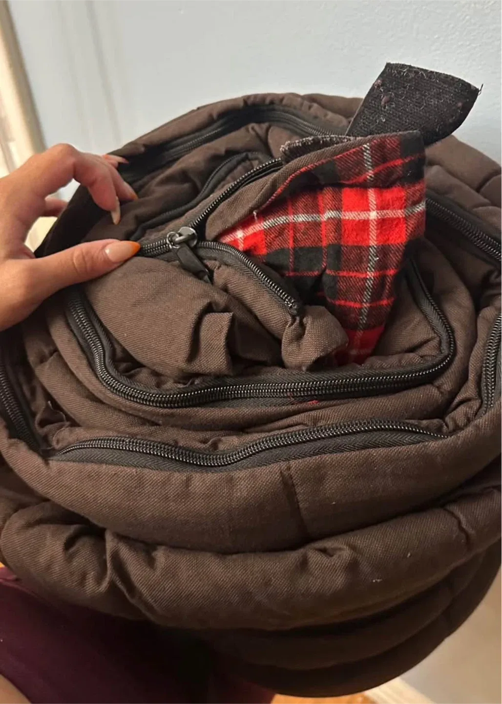 Camping Sleeping Bed Brown image indicator(2)