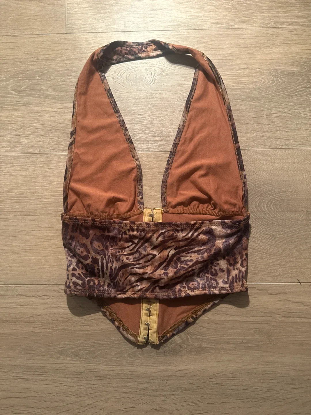 Cheetah Print Halter Top image indicator(2)