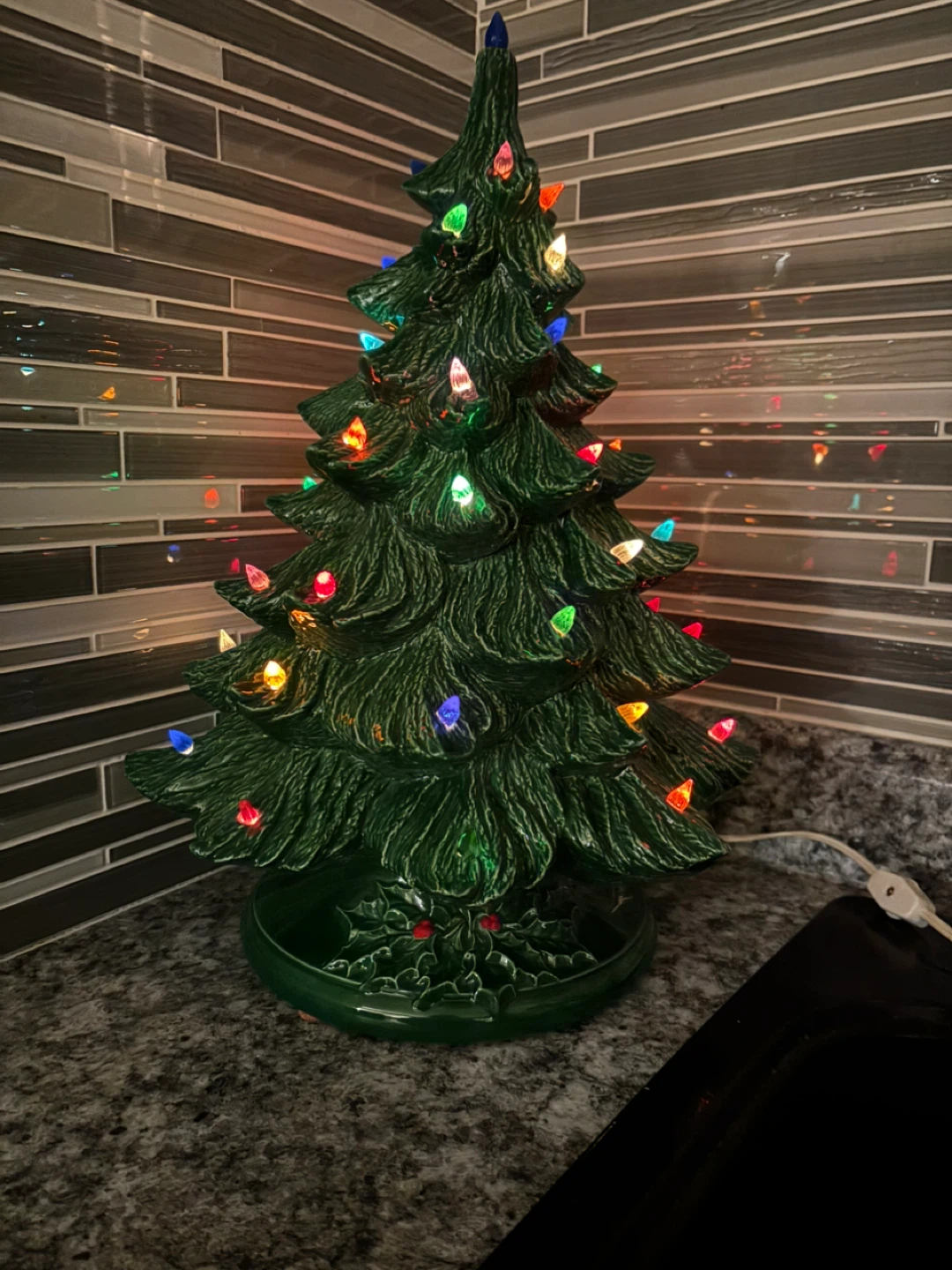 Vintage Ceramic Christmas Tree