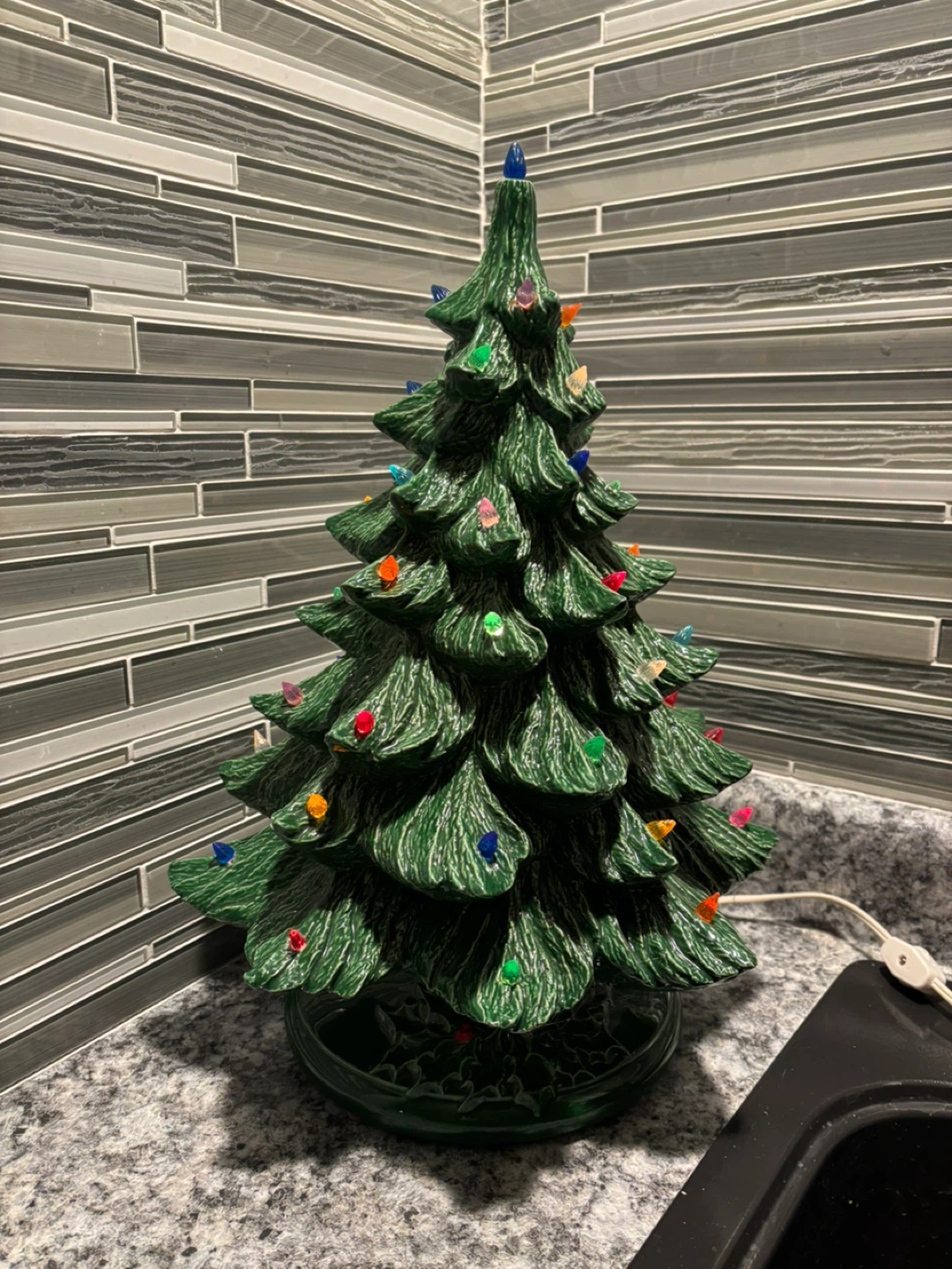 Vintage Ceramic Christmas Tree - photo 2