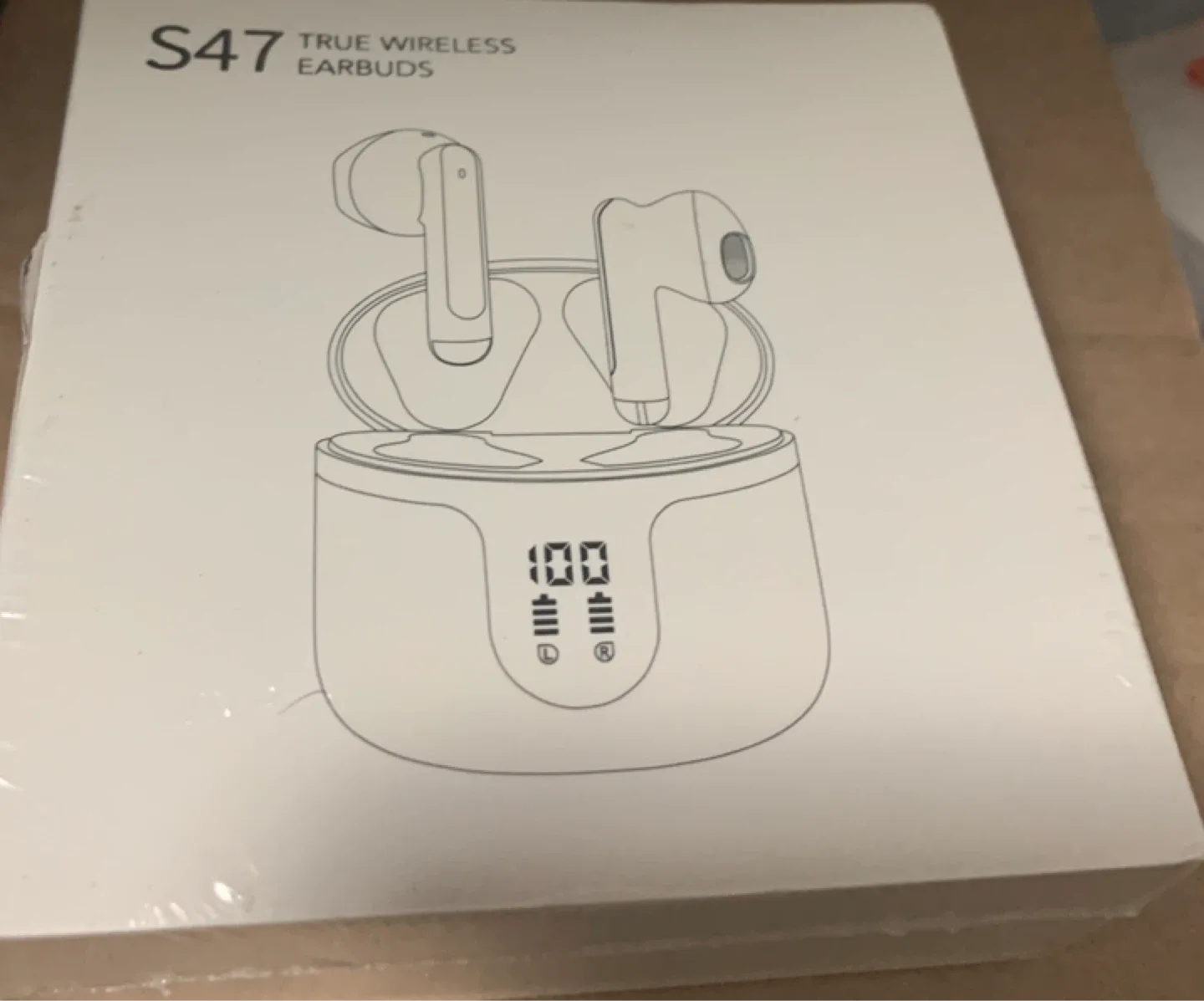 S47 True Wireless Earbuds - New in Box!