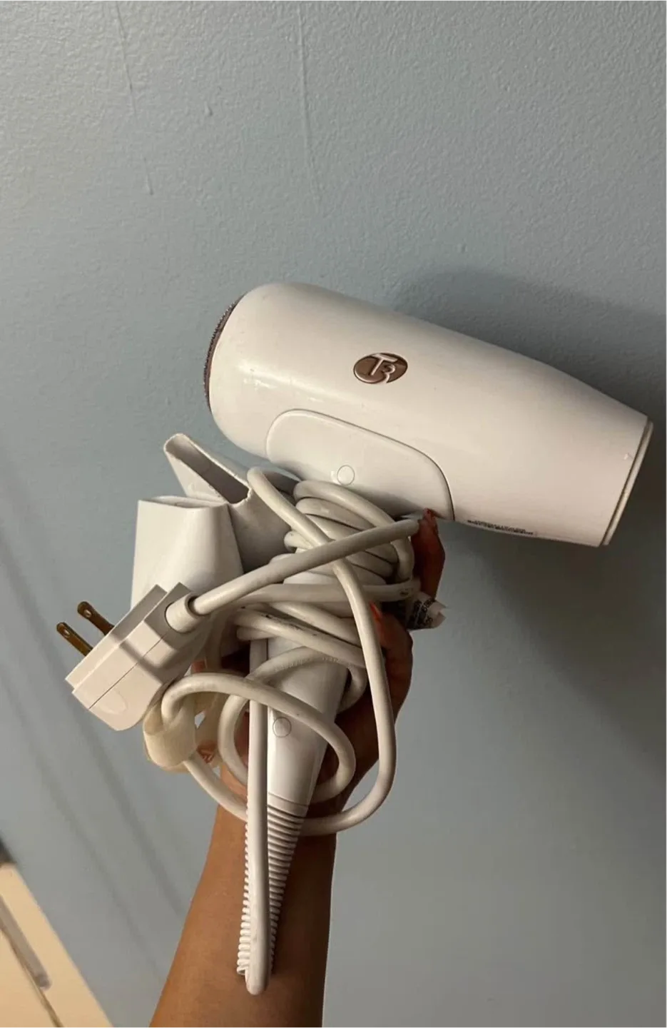 T3 Hair Dryer - White and Rose Gold image indicator(2)