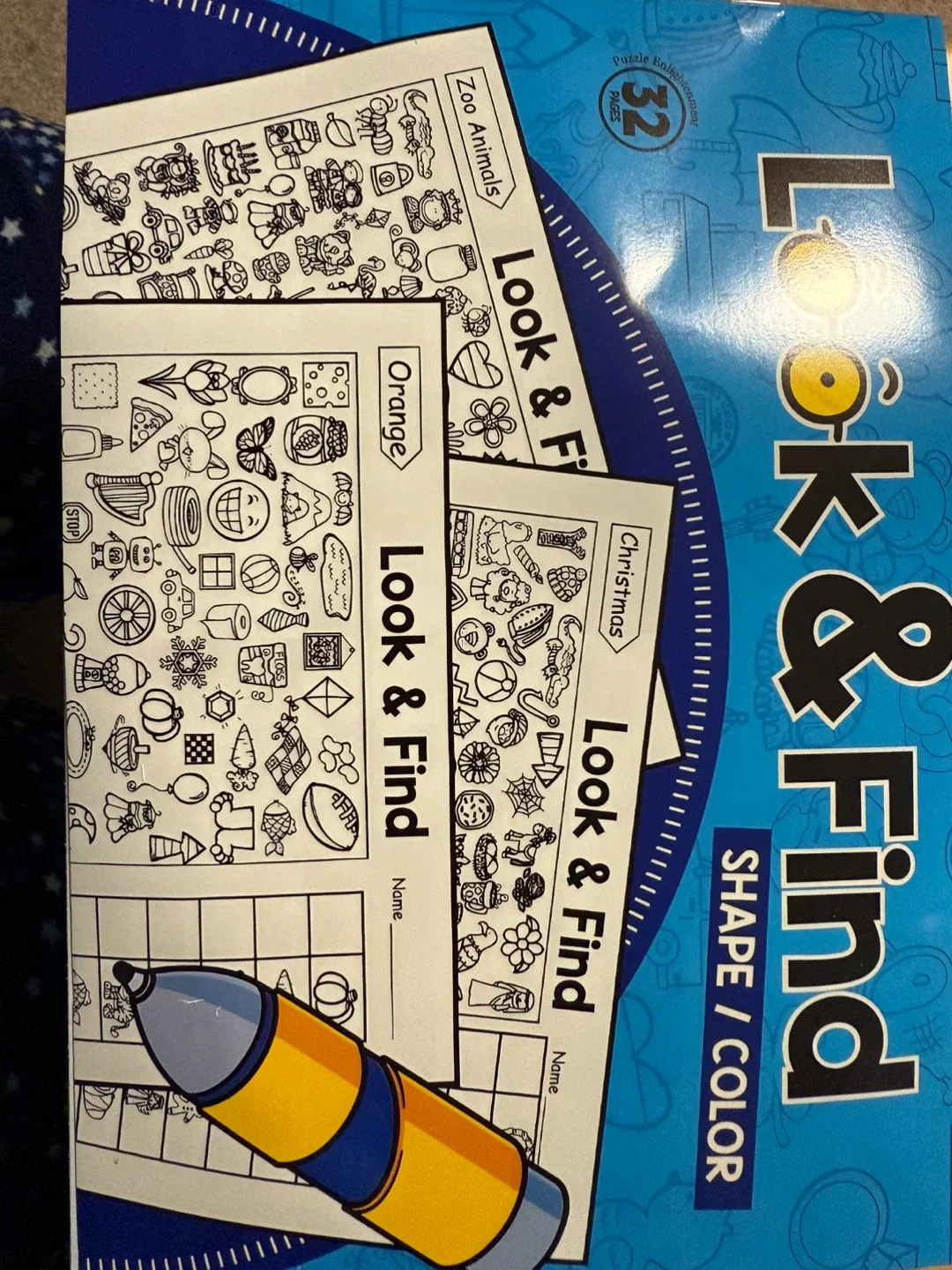 Look & Find Shape/Color Book