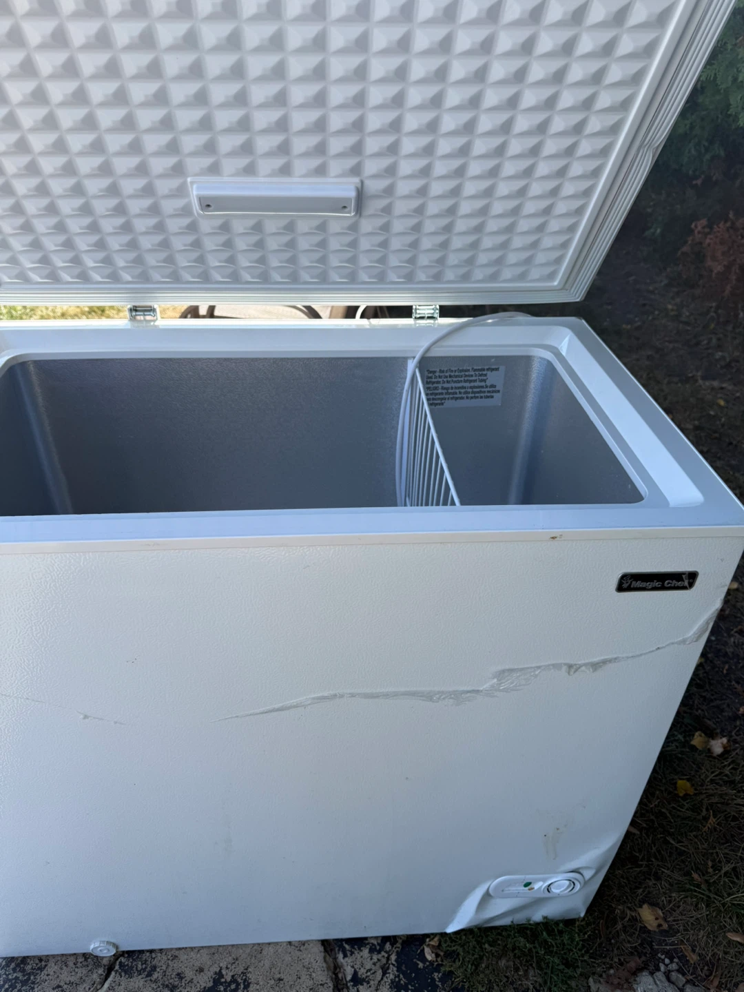 Magic Chef Chest Freezer - White - photo 2
