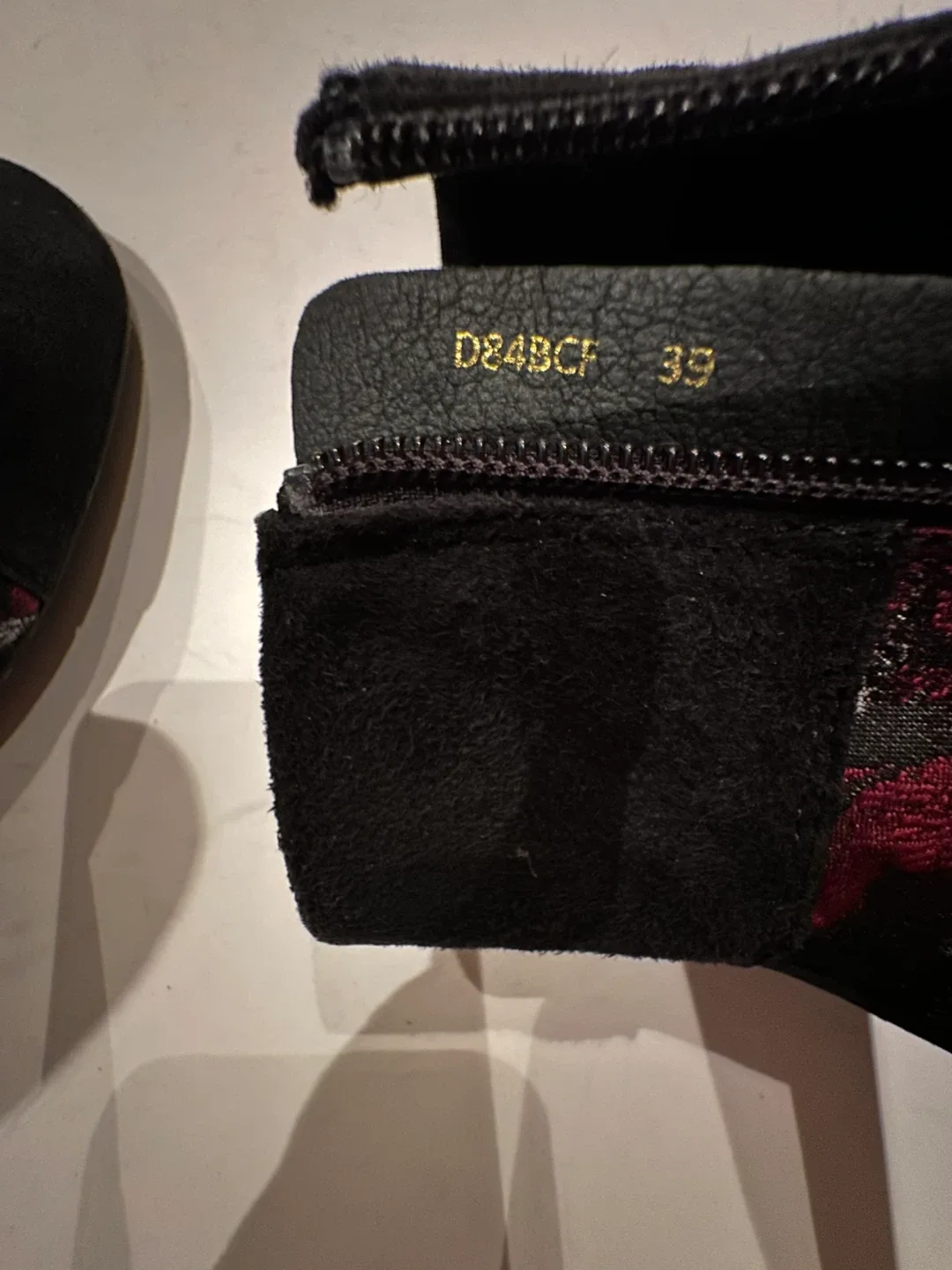 GEOX suede & brocade Ankle Boots - Sz. EUR 39/ US 8 LIKE NEW image indicator(7)