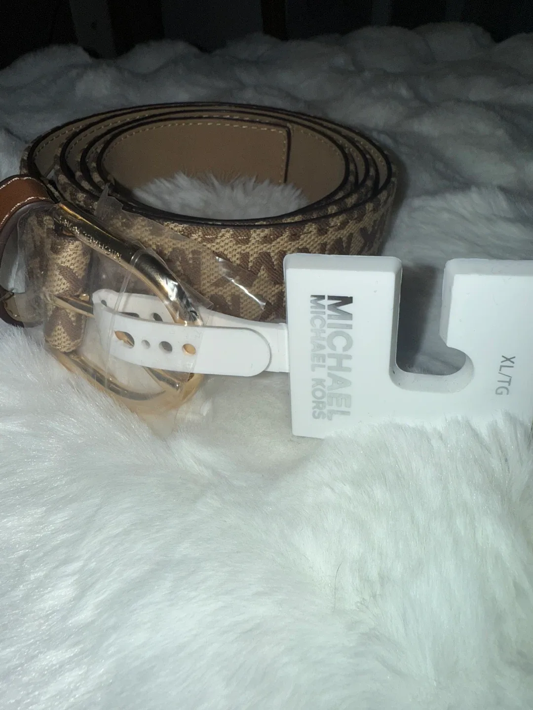 New Michael Michael Kors XL/TG Belt image indicator(2)