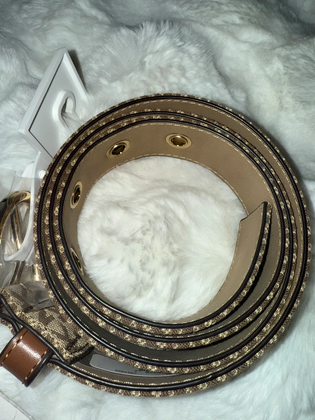 New Michael Michael Kors XL/TG Belt image indicator(3)