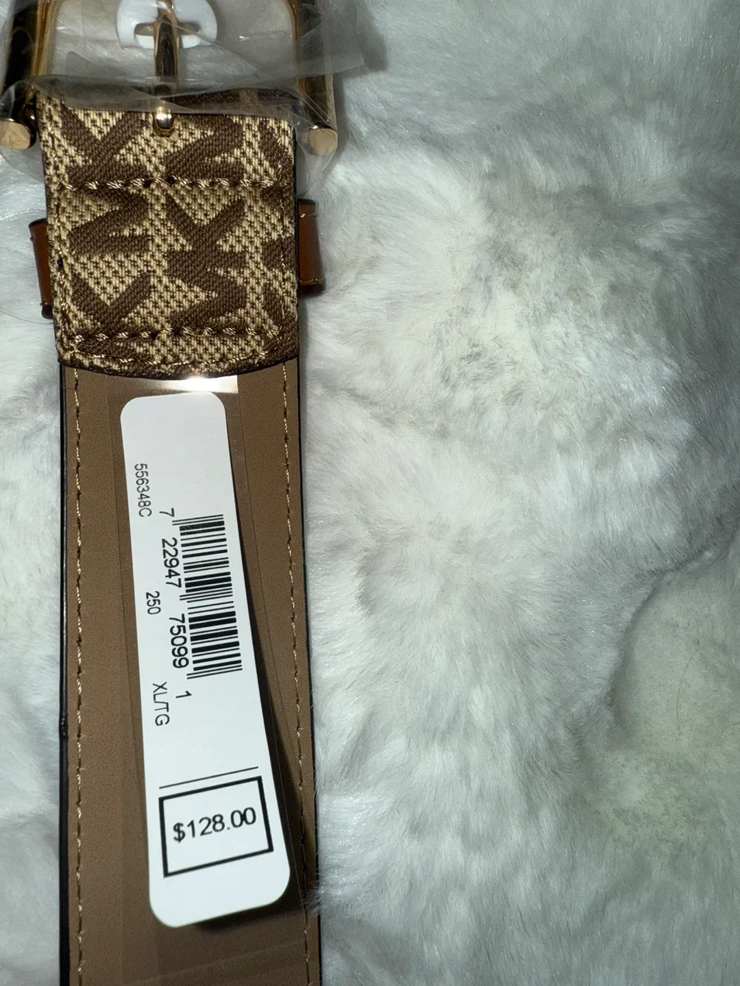 New Michael Michael Kors XL/TG Belt image indicator(4)