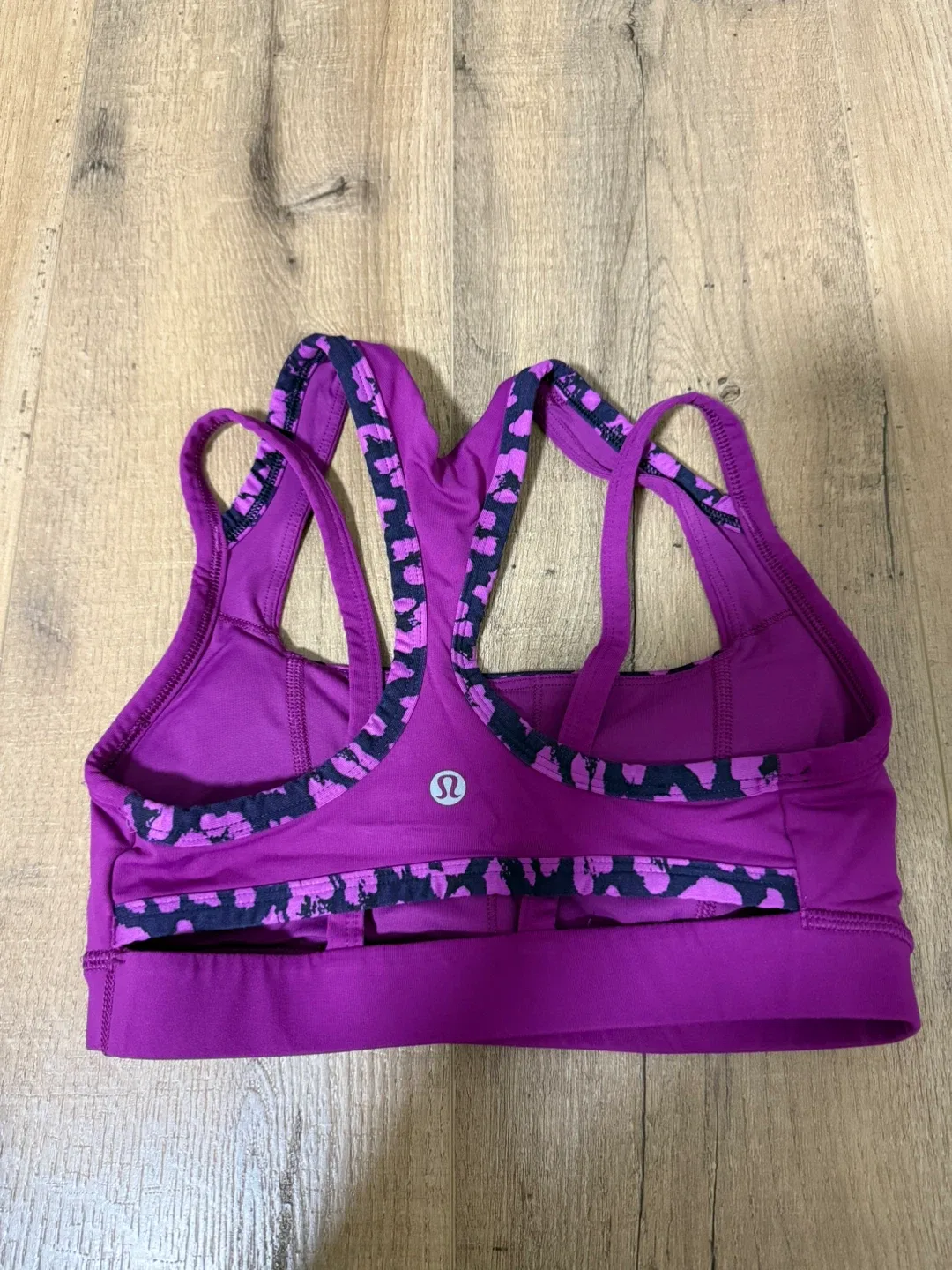 Lululemon Purple Sports Bra - size 4 image indicator(2)