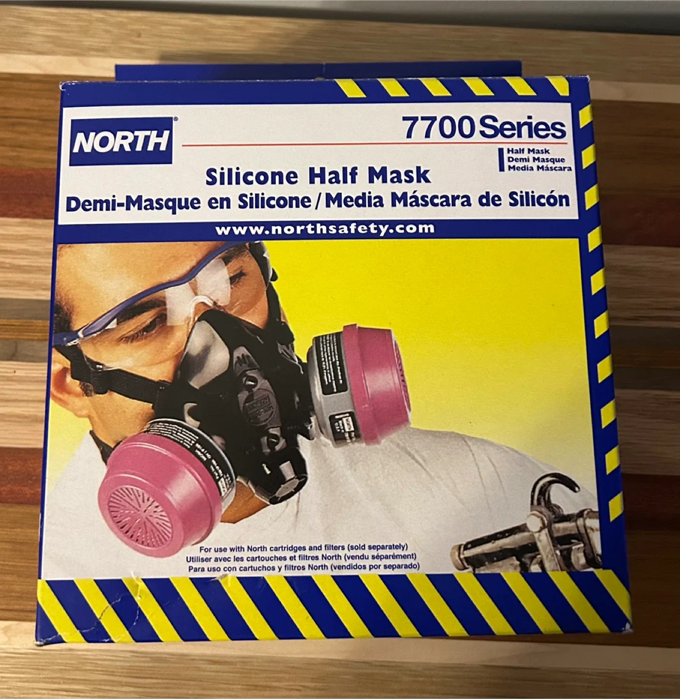 North 7700 Series Half Mask, Size L