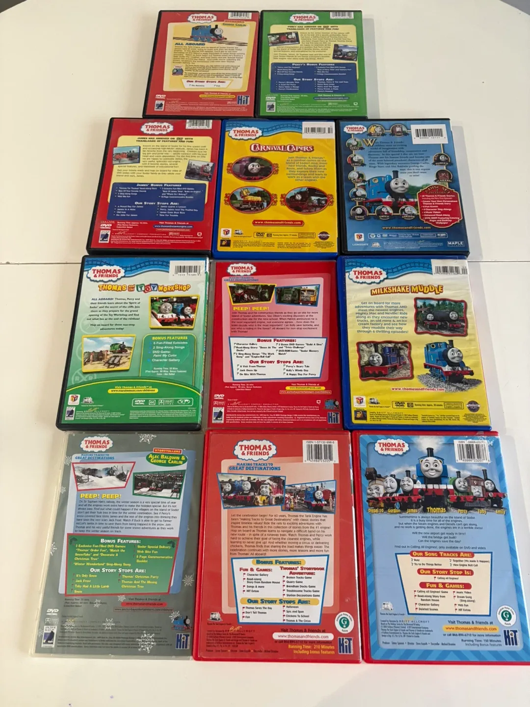 Thomas & Friends DVD Collection 11 DVD’s image indicator(2)