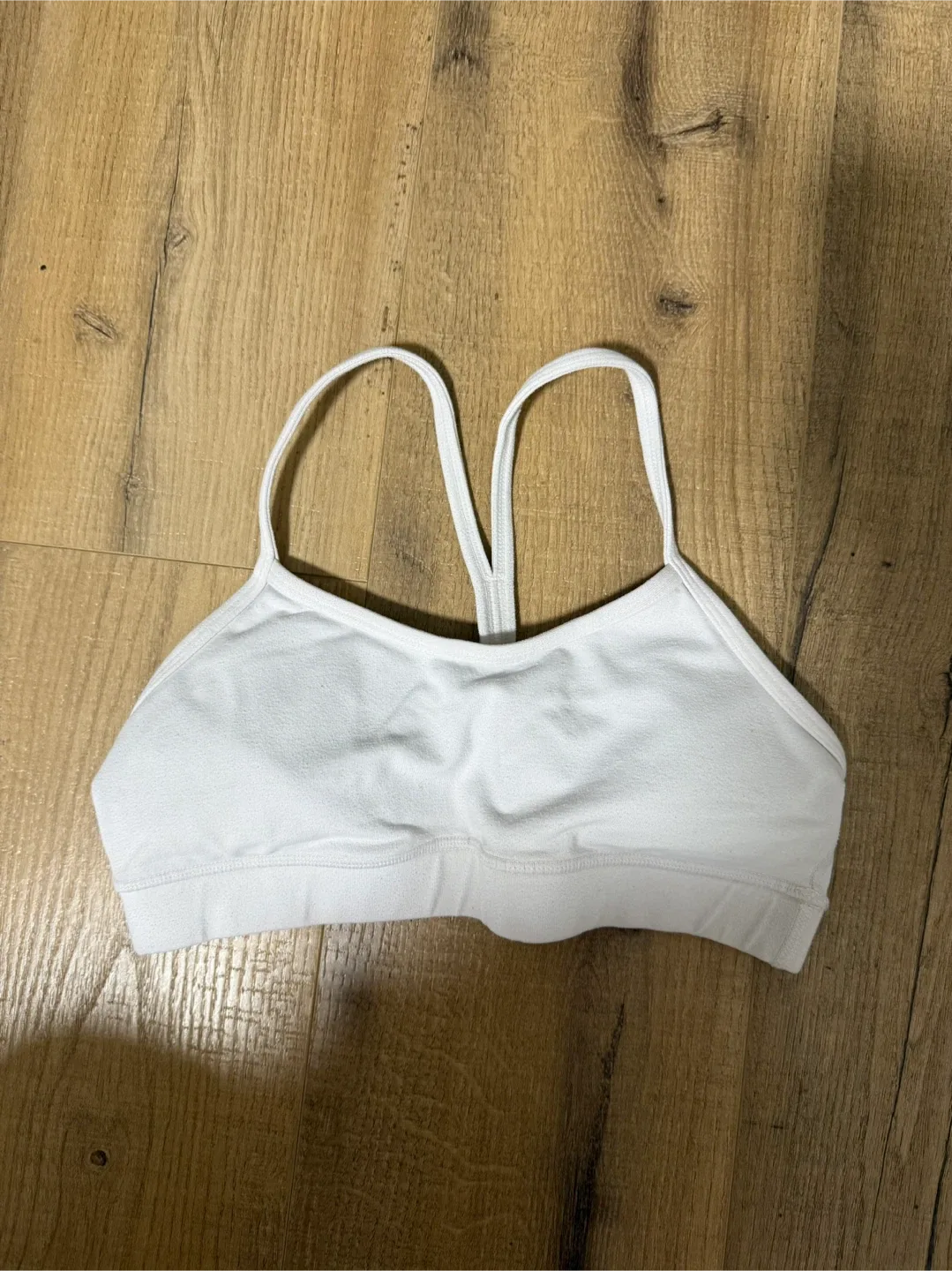 Lululemon White Sports Bra, Size 4