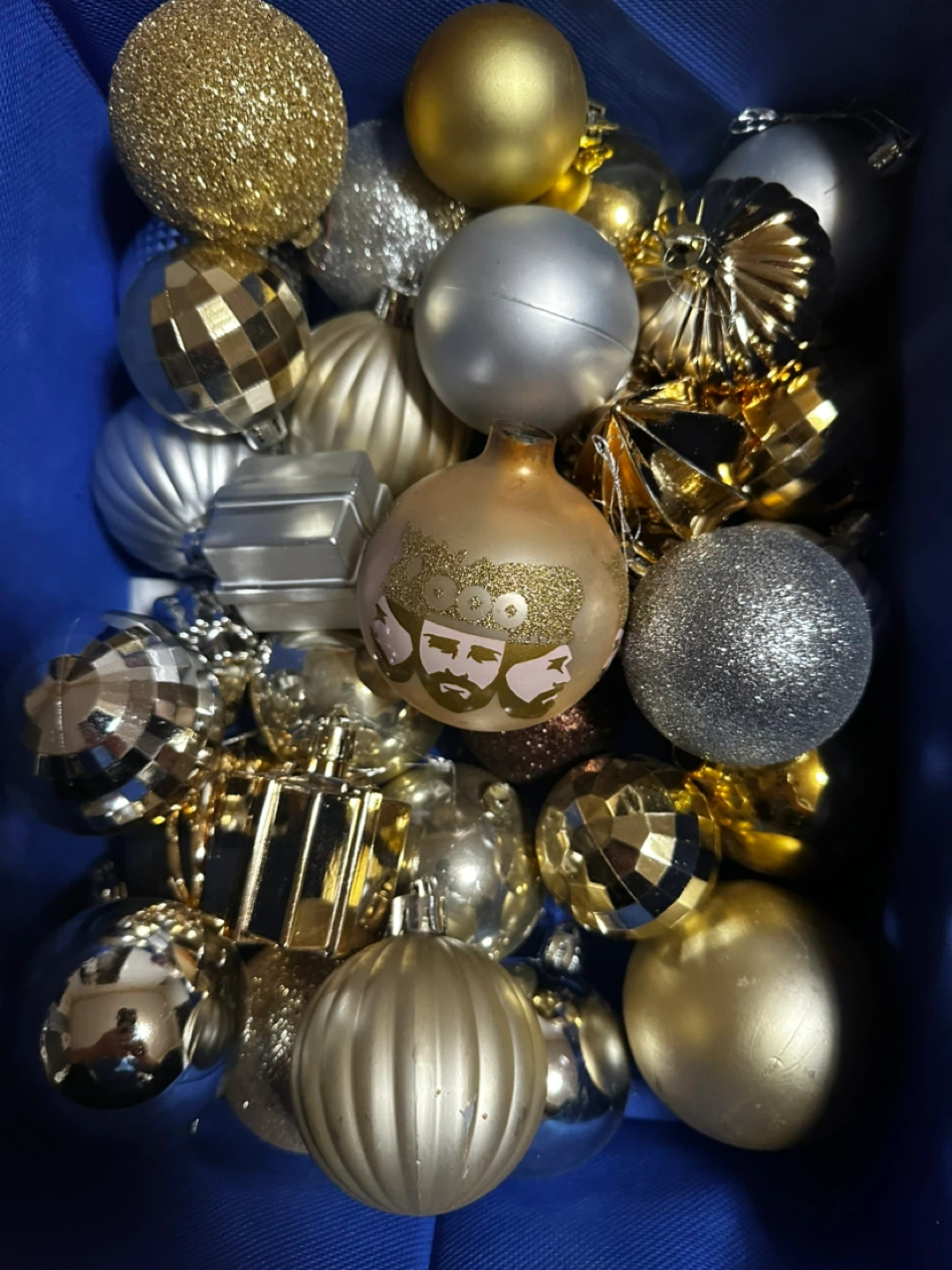 Christmas Ornaments - Gold, Silver, Gray - photo 4