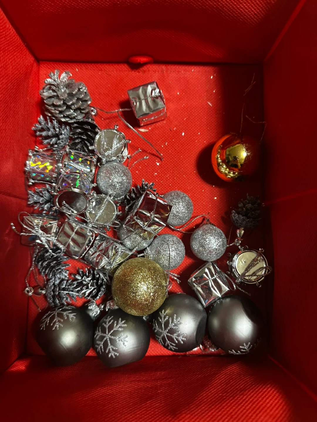 Christmas Ornaments - Gold, Silver, Gray - photo 3