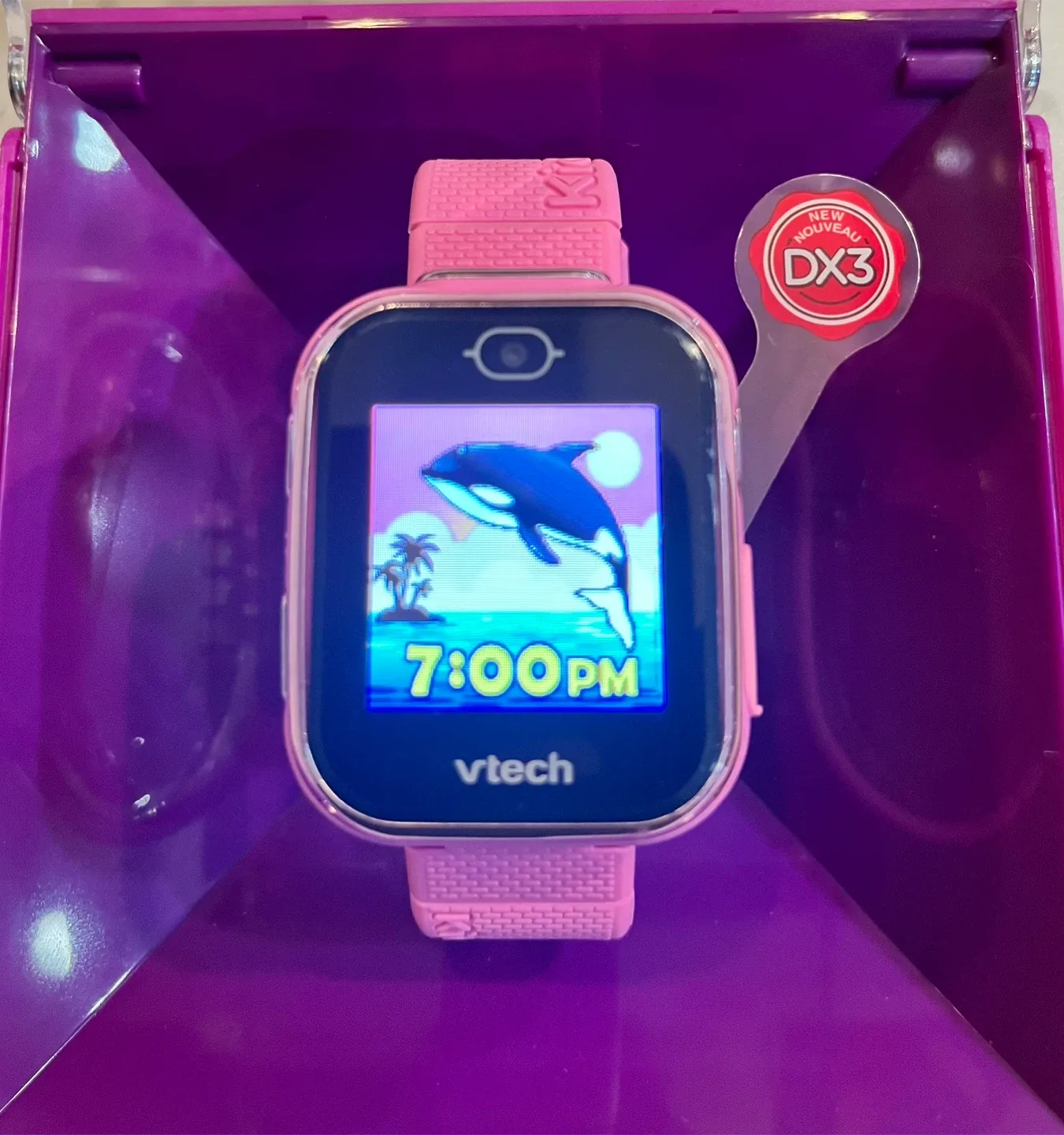 VTech KidiZoom Smartwatch DX3 - Pink & Black image indicator(3)