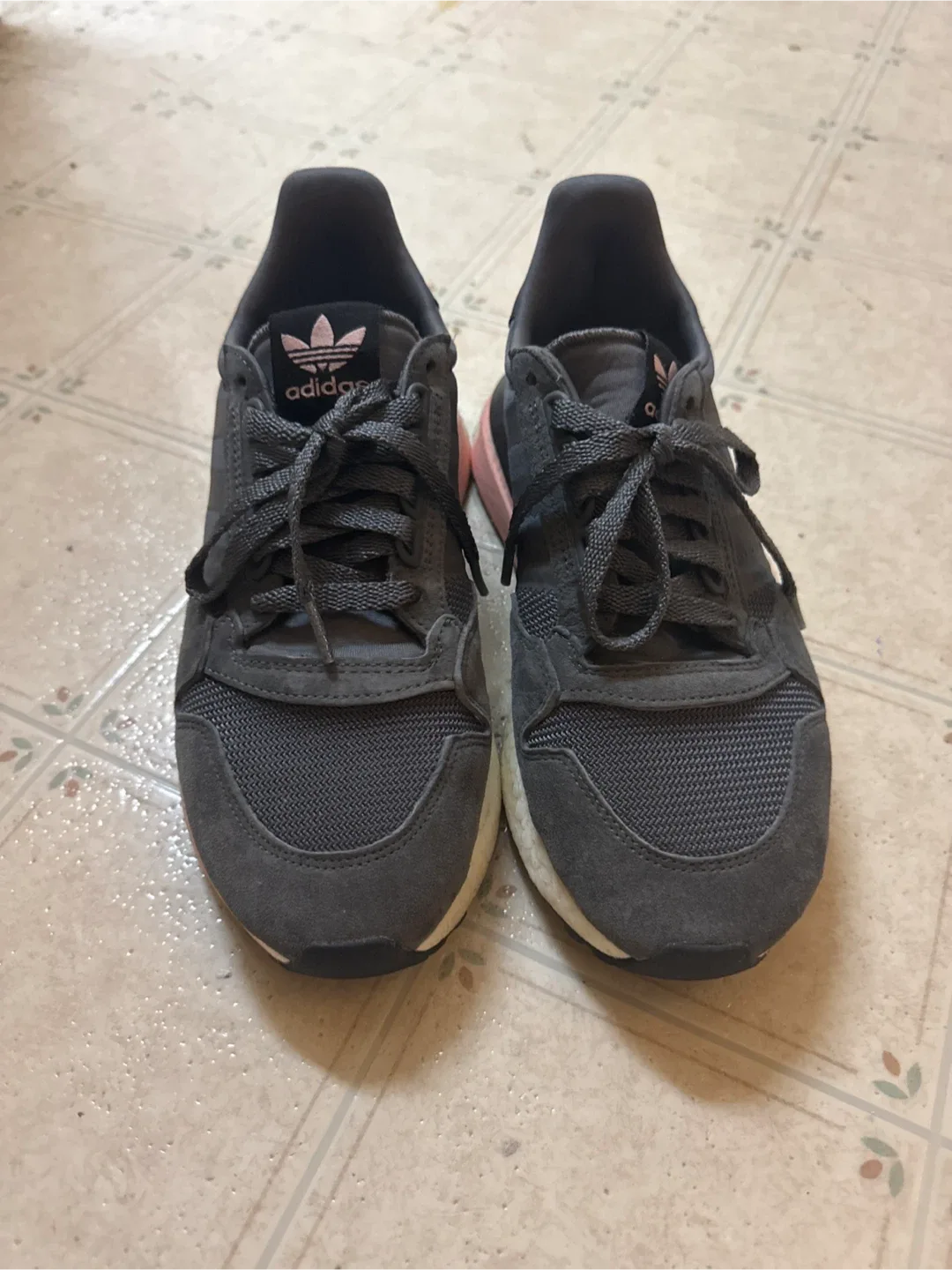 Adidas Zx 500 Grey Sneakers