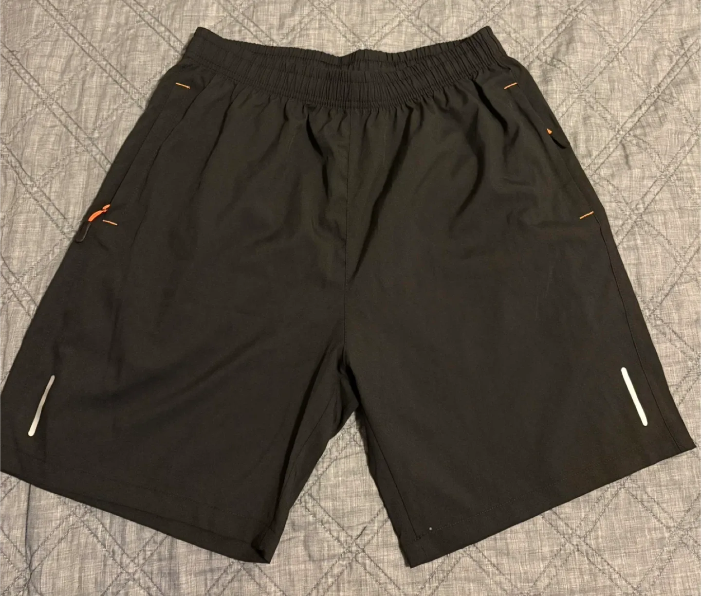 Black Running Shorts - Size Medium