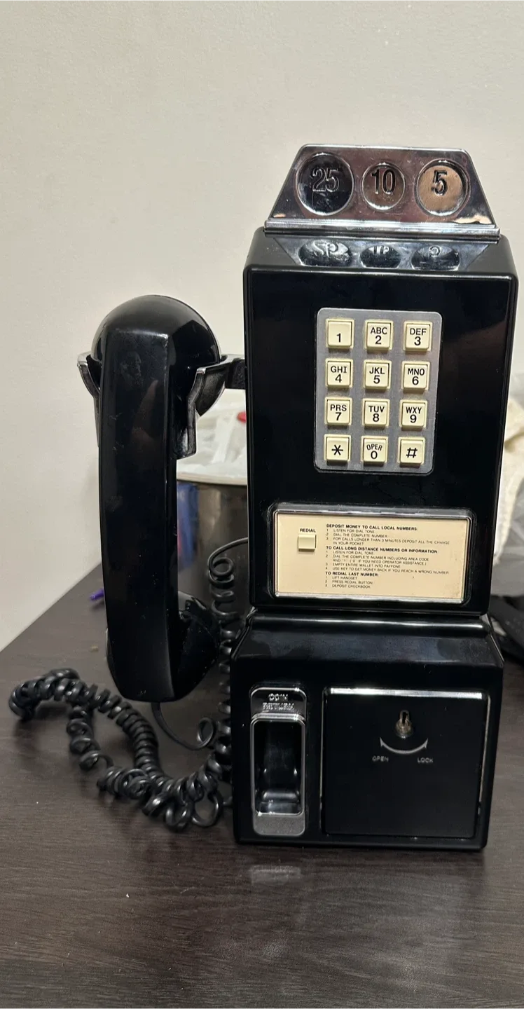 TeleConcept Payphone Jr. - Black