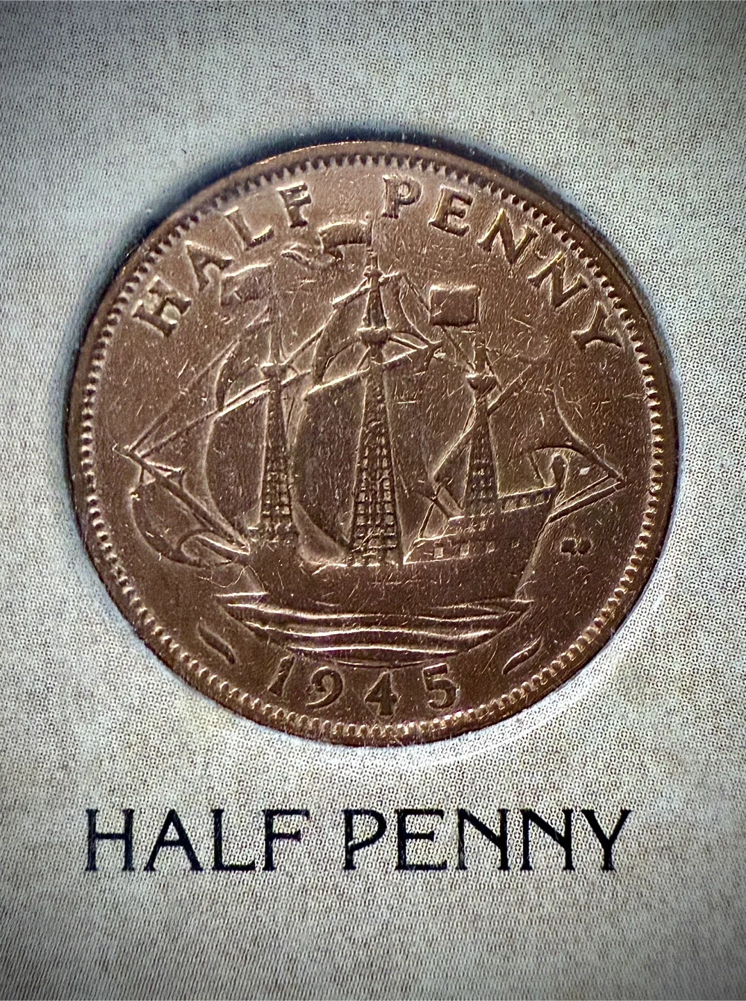 King George VI Coins Framed Set image indicator(10)