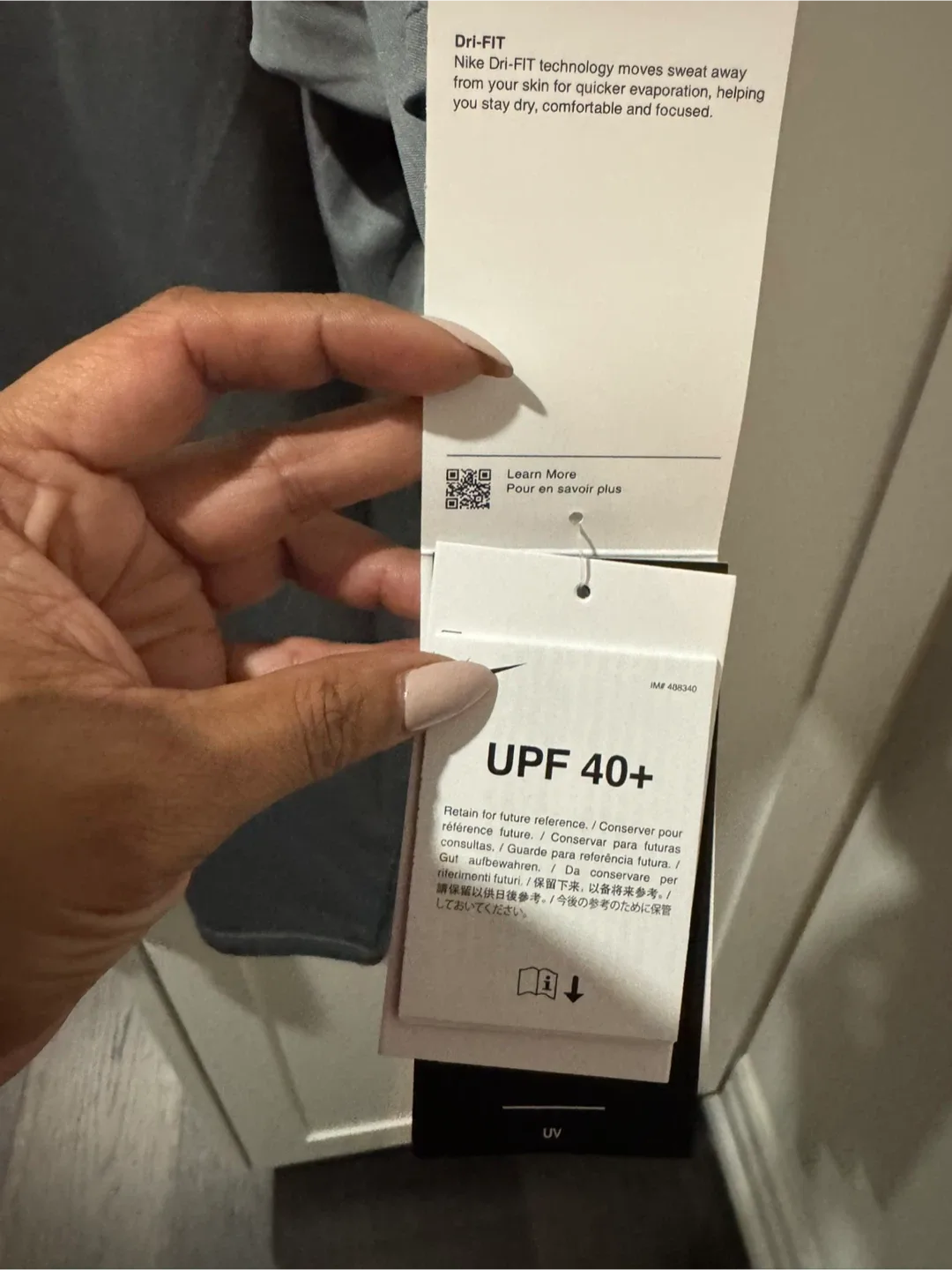 New Nike Swim UPF 40+ Dri-FIT Shirt image indicator(5)