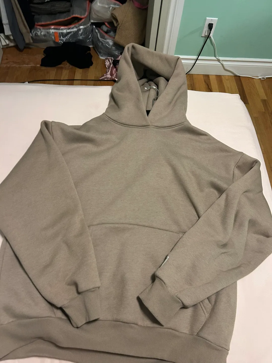 Beige Hoodie