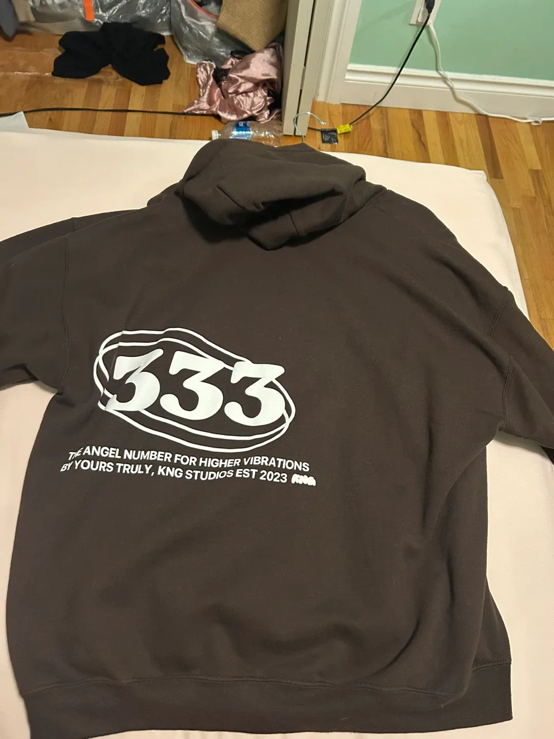 Yours Truly KNG Studios Hoodie - Brown image indicator(2)