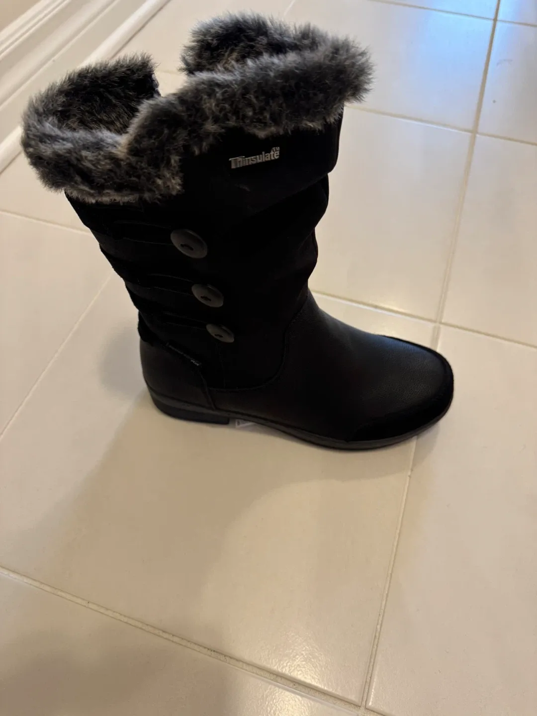 Blondo Sport Julia Black Winter Boots - Size 6.5 image indicator(4)