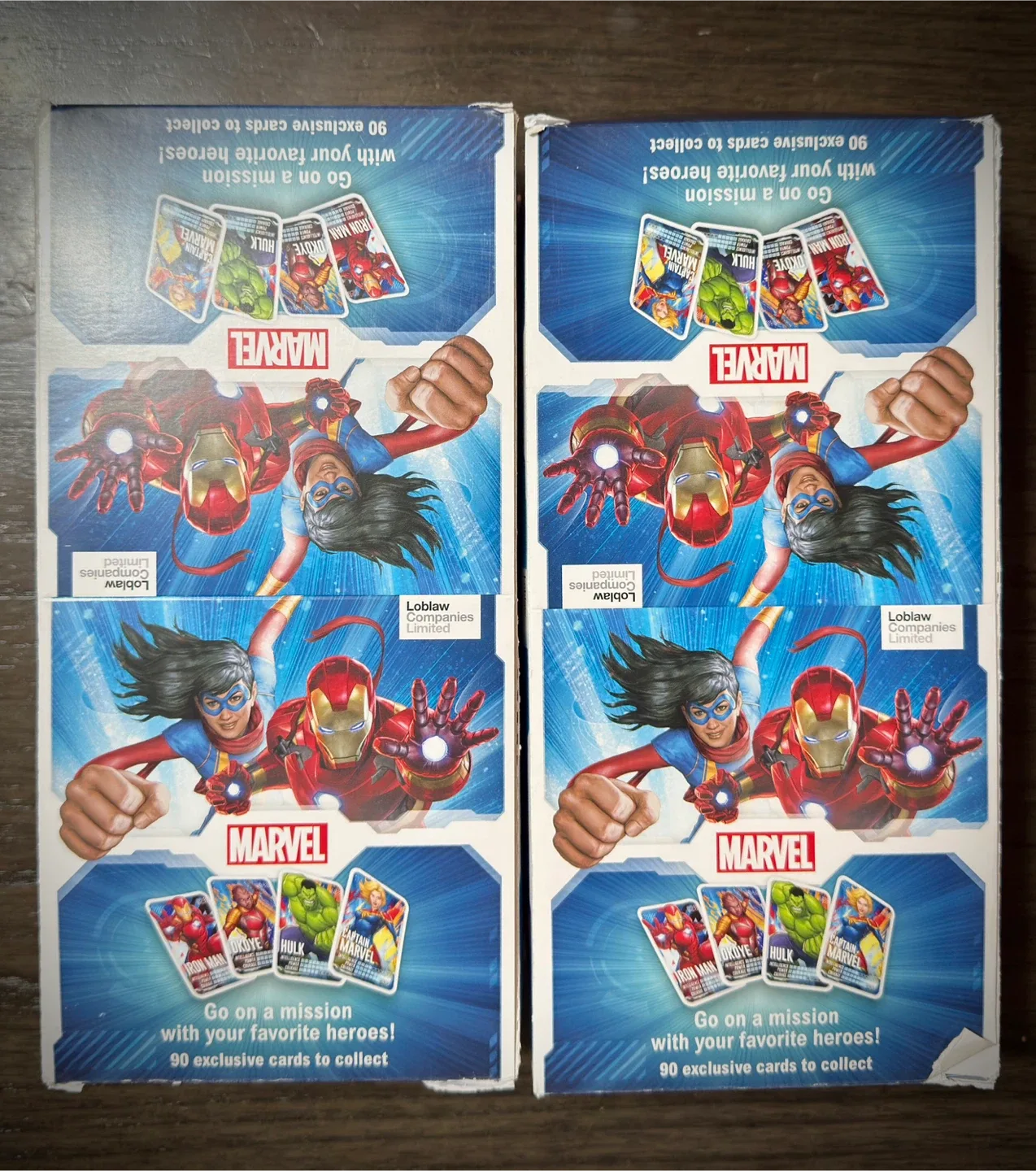 Marvel 90 Exclusive Trading Cards - New!