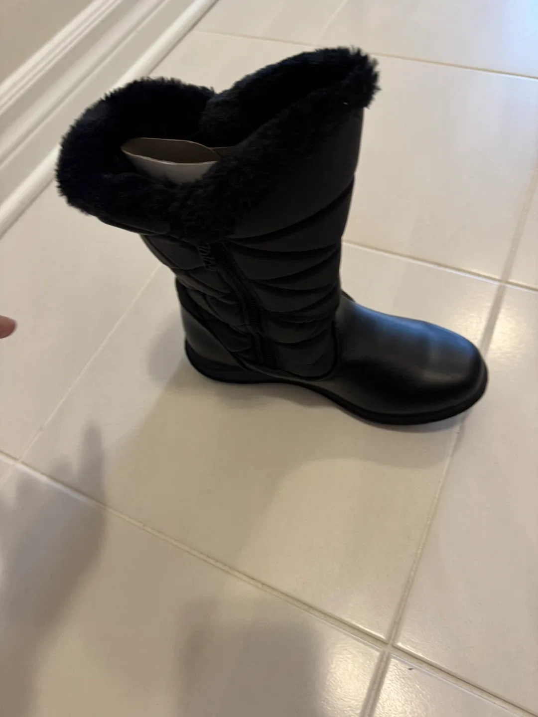 Totes Black Winter Boots