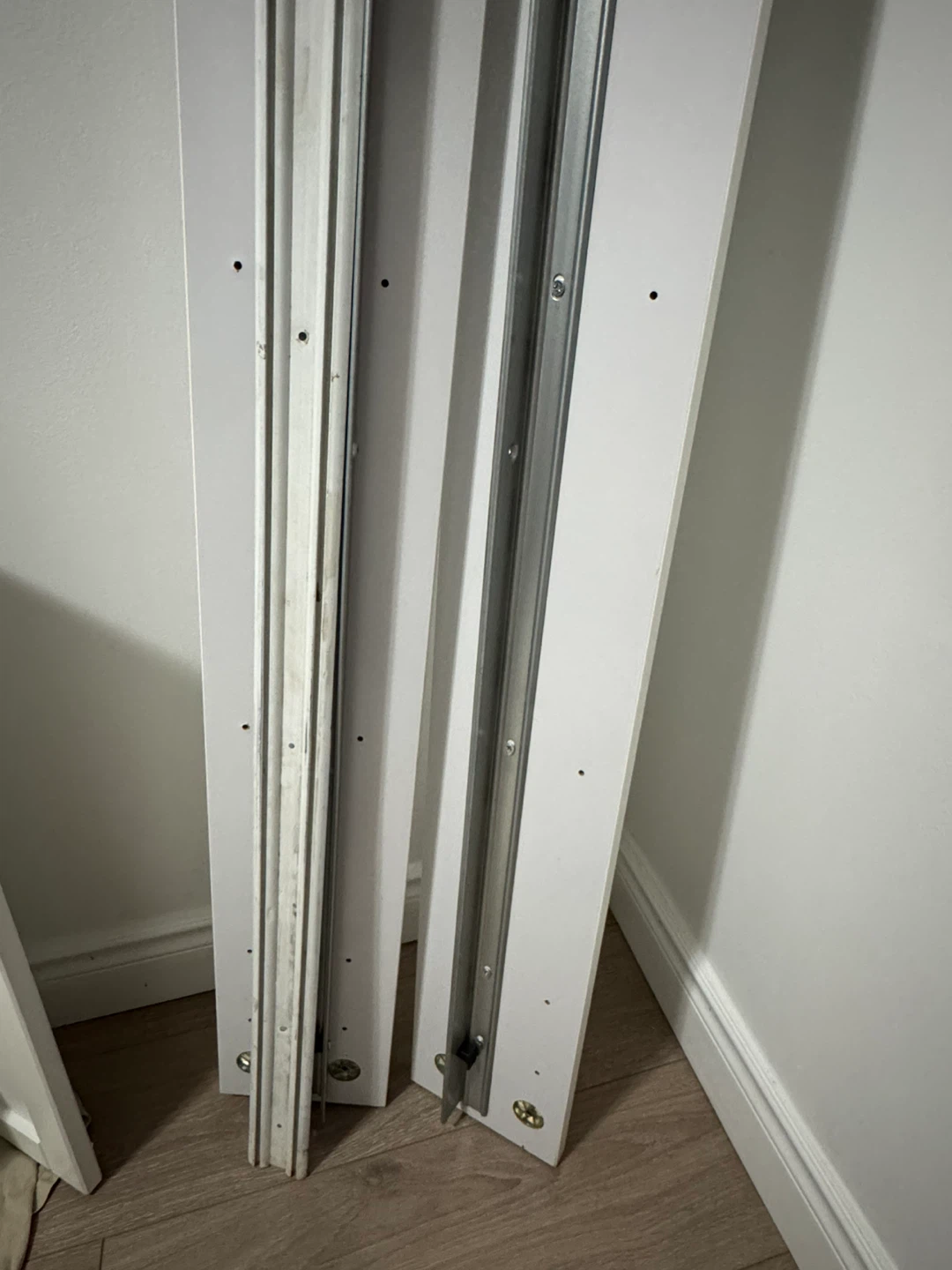 IKEA  Queen Bed Frame- White ( no damage no bug) - photo 5