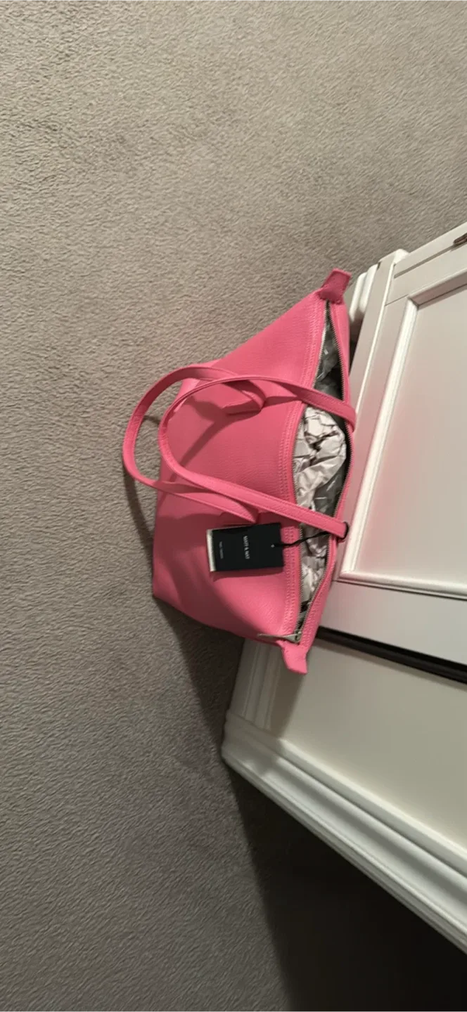 Matt & Nat Pink Tote Bag - Brand New! image indicator(2)