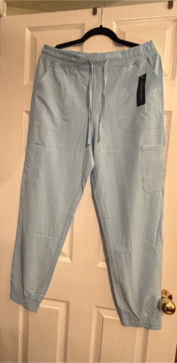 Sky Blue women’s scrub pants - Size M $10