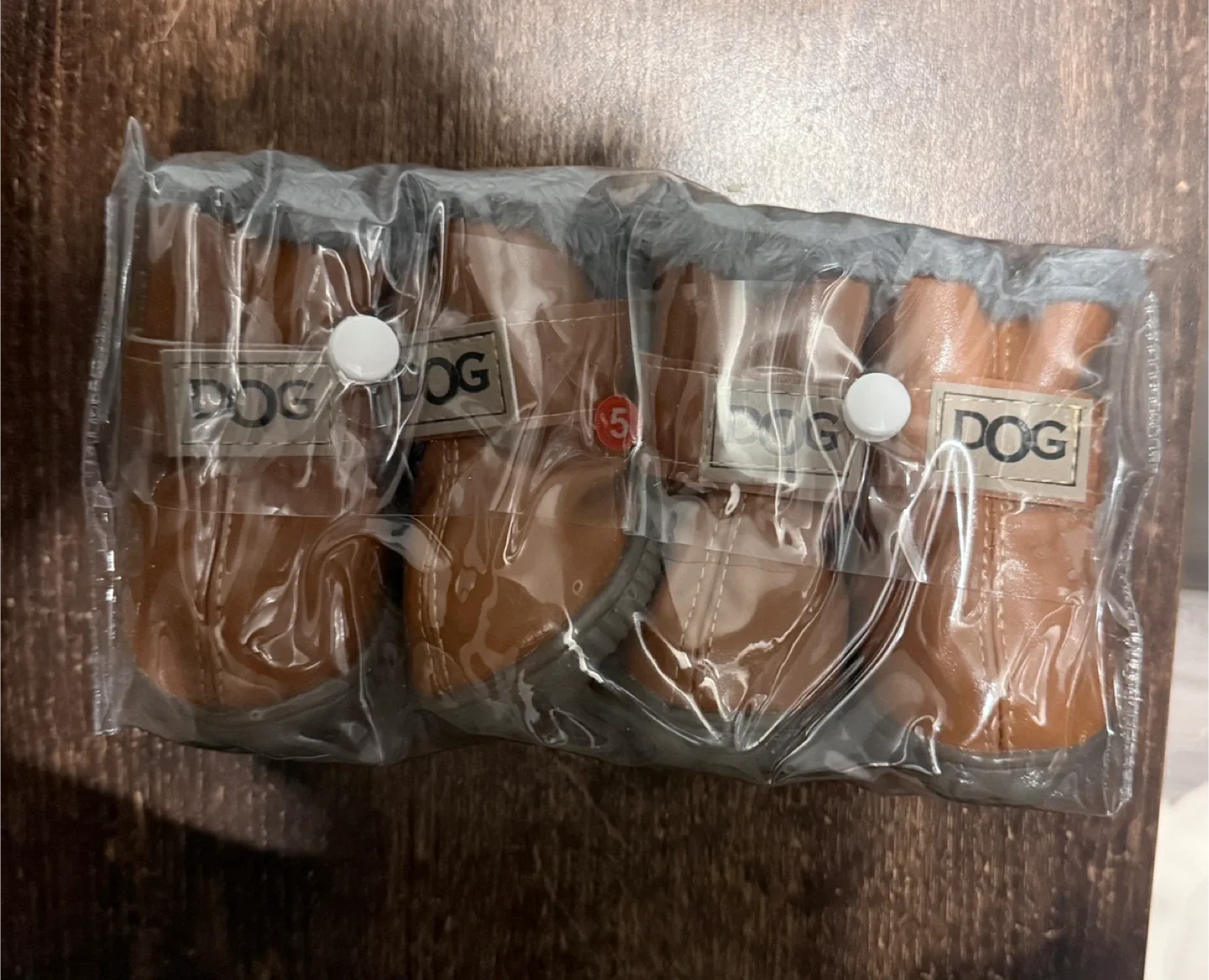 Dog Ugg Brown Dog Boots - Size 5 image indicator(2)