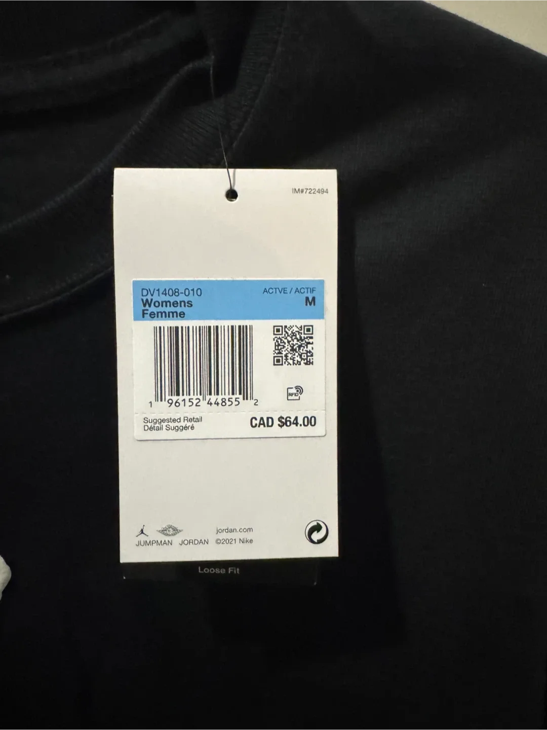 Jordan Women's T-Shirt - Size M image indicator(5)