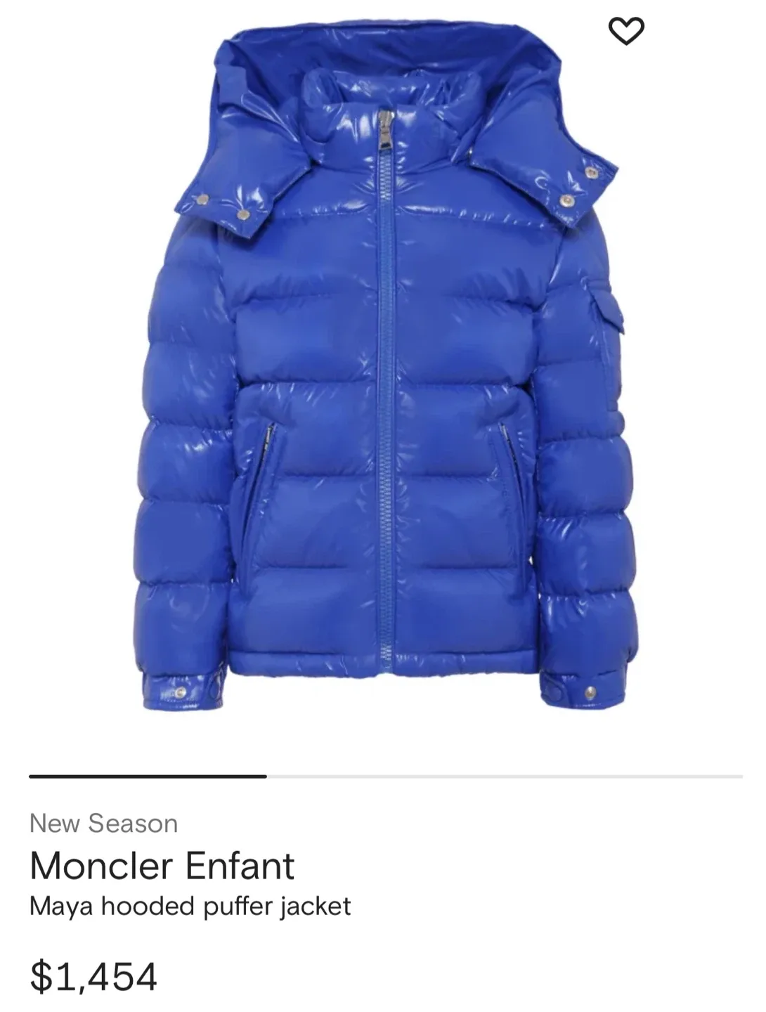 Moncler Enfant Maya Hooded Puffer Jacket image indicator(5)