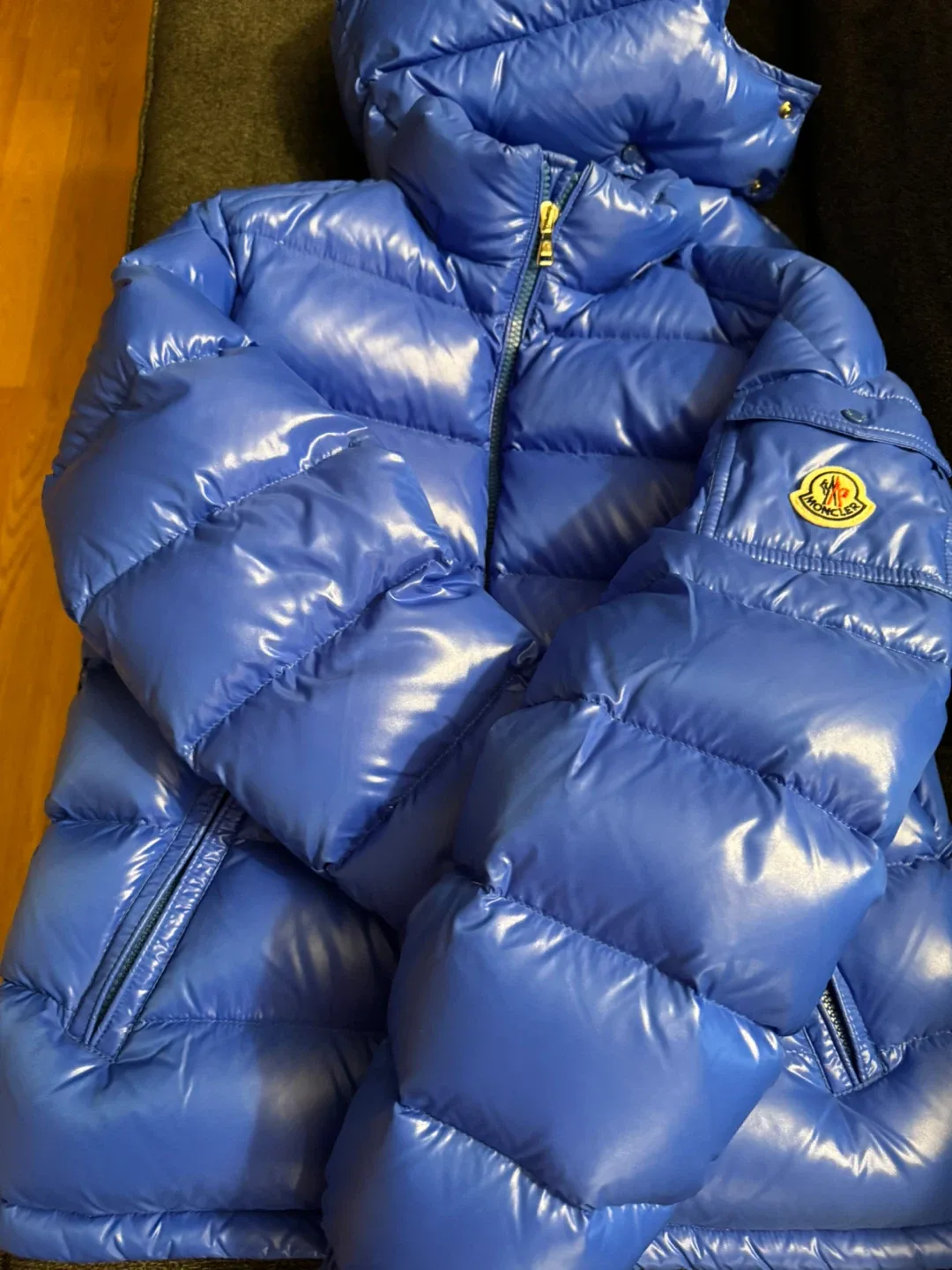 Moncler Enfant Maya Hooded Puffer Jacket image indicator(2)